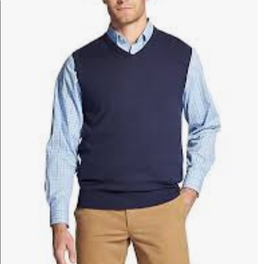 Navy blue Sweater vest